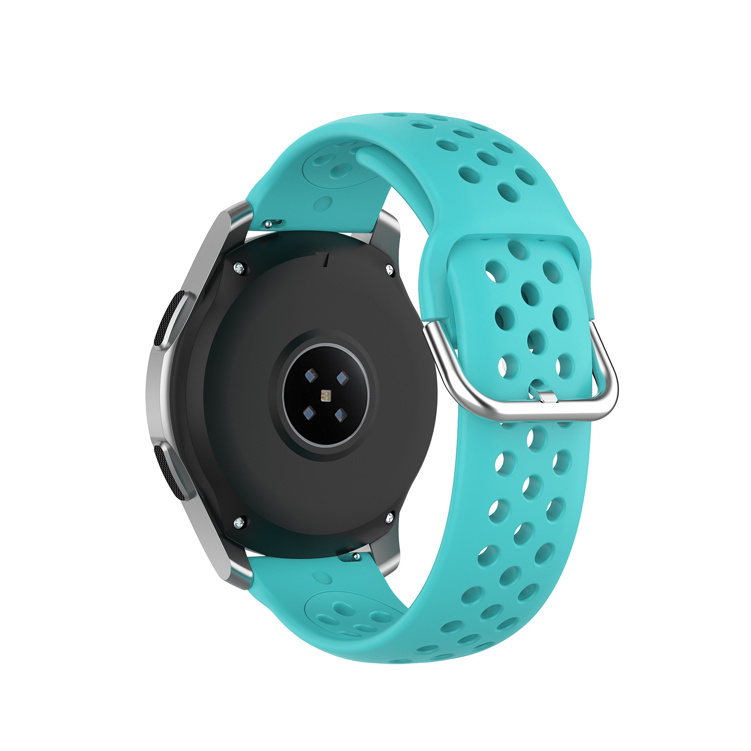 Bracelet sport double boucle Samsung Galaxy Watch - sarcelle