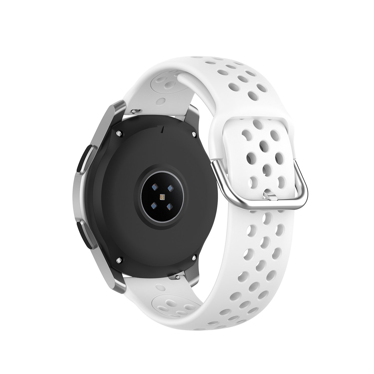Bracelet sport double boucle Huawei Watch GT - blanc