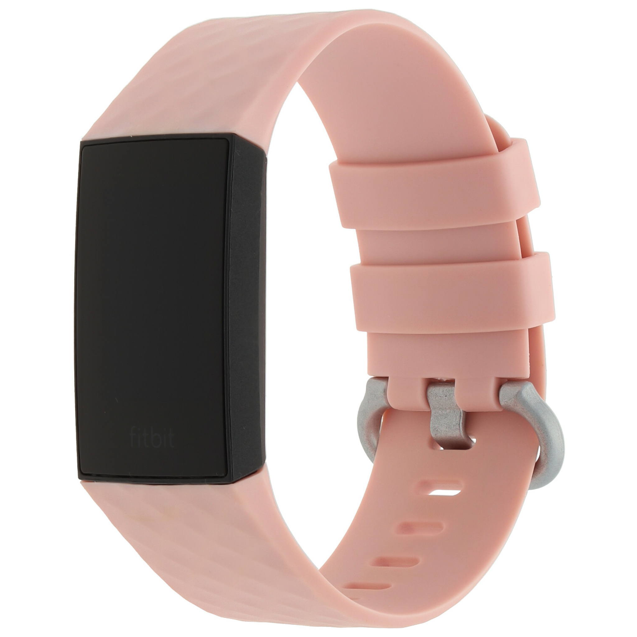 Bracelet sport gaufré Fitbit Charge 3 & 4 - rose