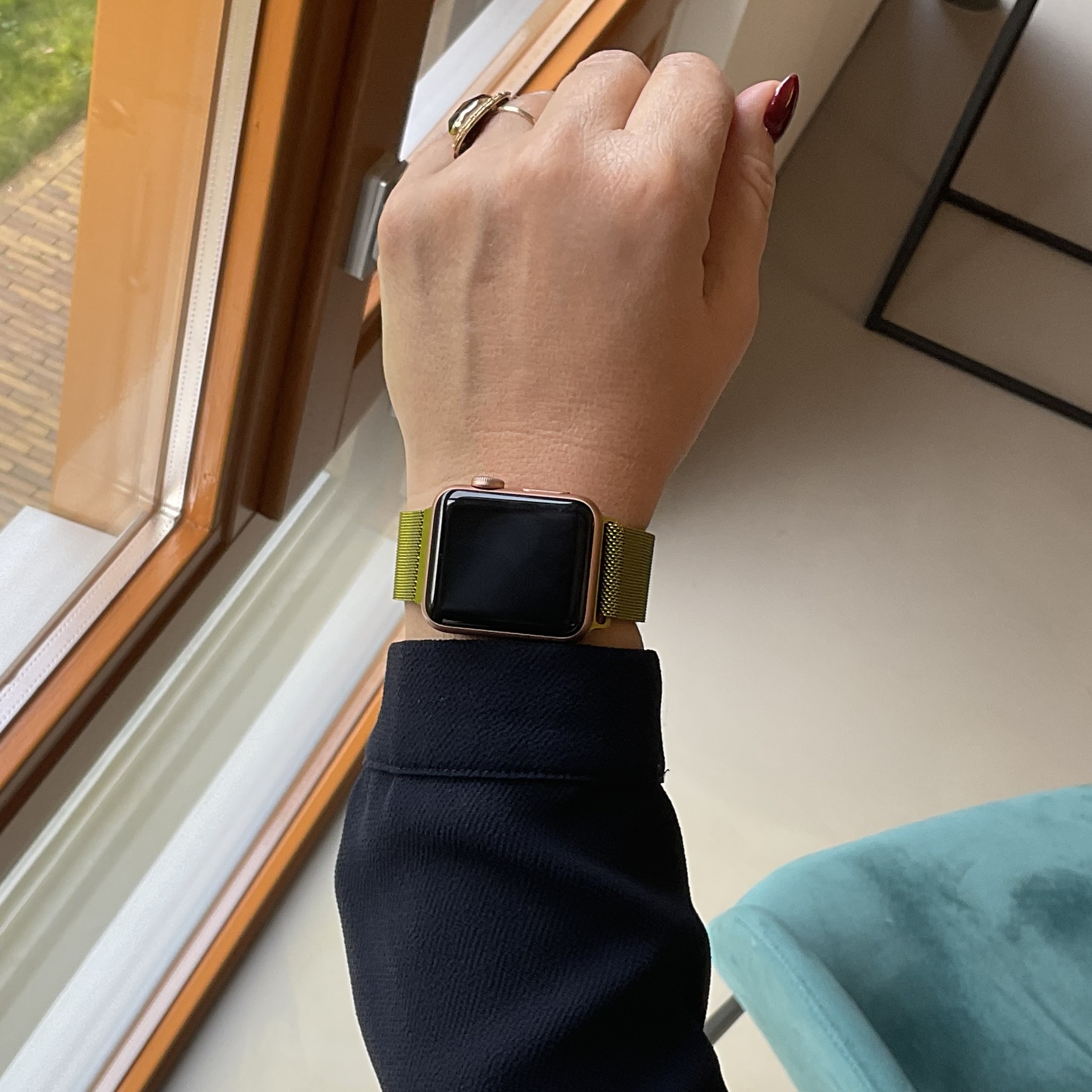 Bracelet milanais Apple Watch - vert