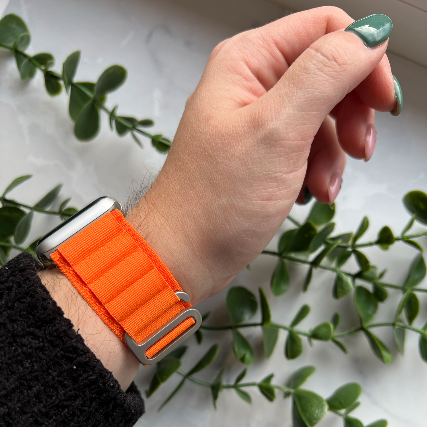 Bracelet Alpine en nylon Apple Watch - orange