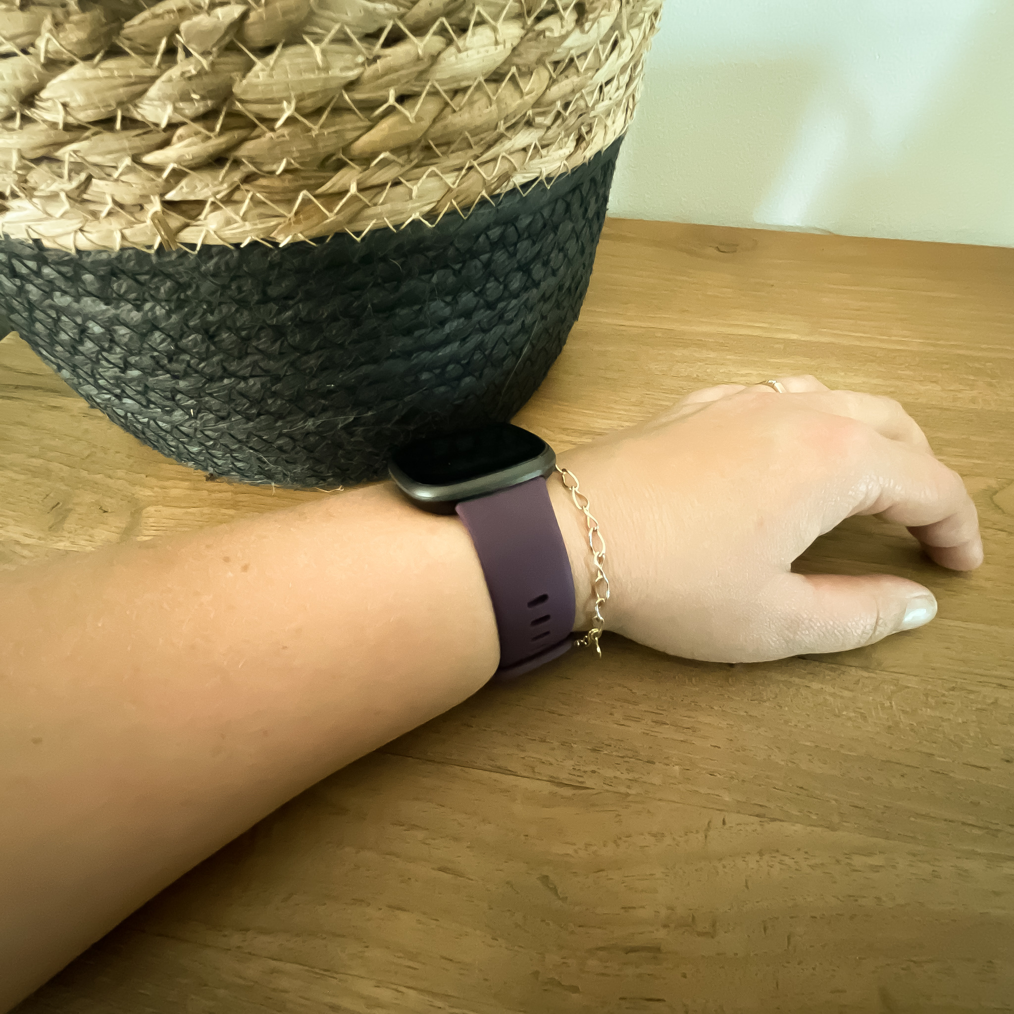 Bracelet sport Fitbit Versa 3 / Sense - violet foncé