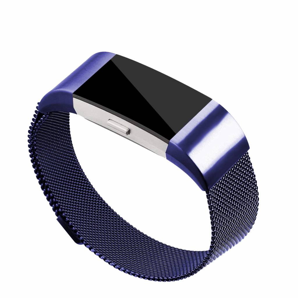 Bracelet milanais Fitbit Charge 2 - bleu