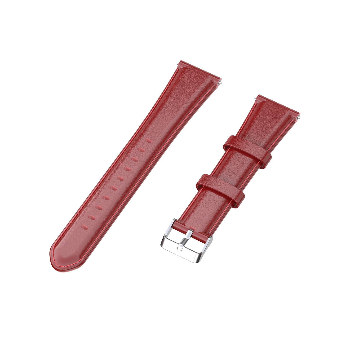 Bracelet en cuir Huawei Watch GT- rouge