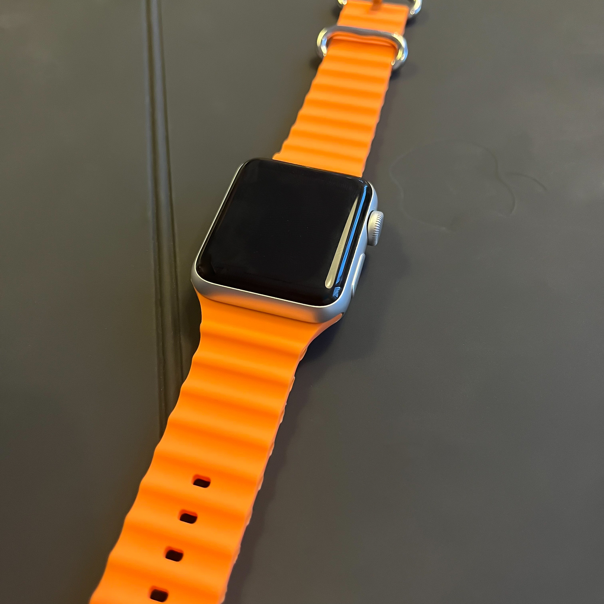 Bracelet sport Océan Apple Watch - orange