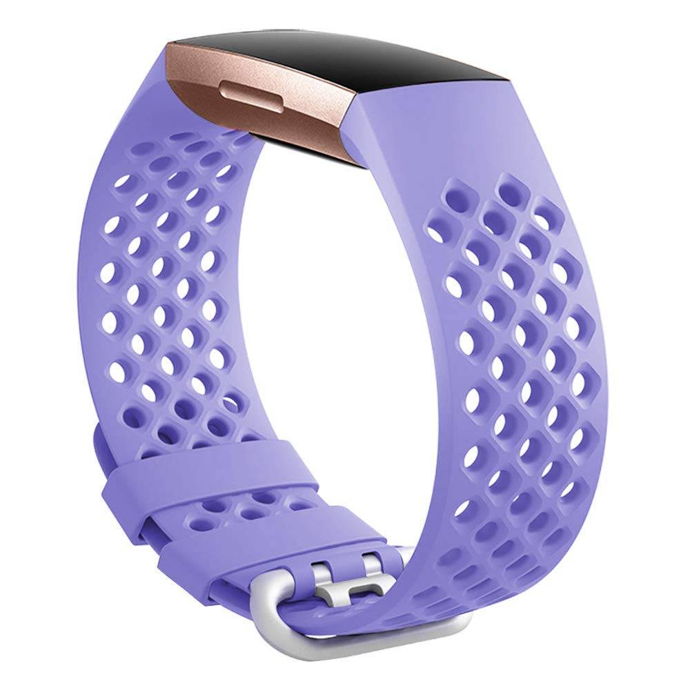 Bracelet sport point Fitbit Charge 3 & 4 - lavande