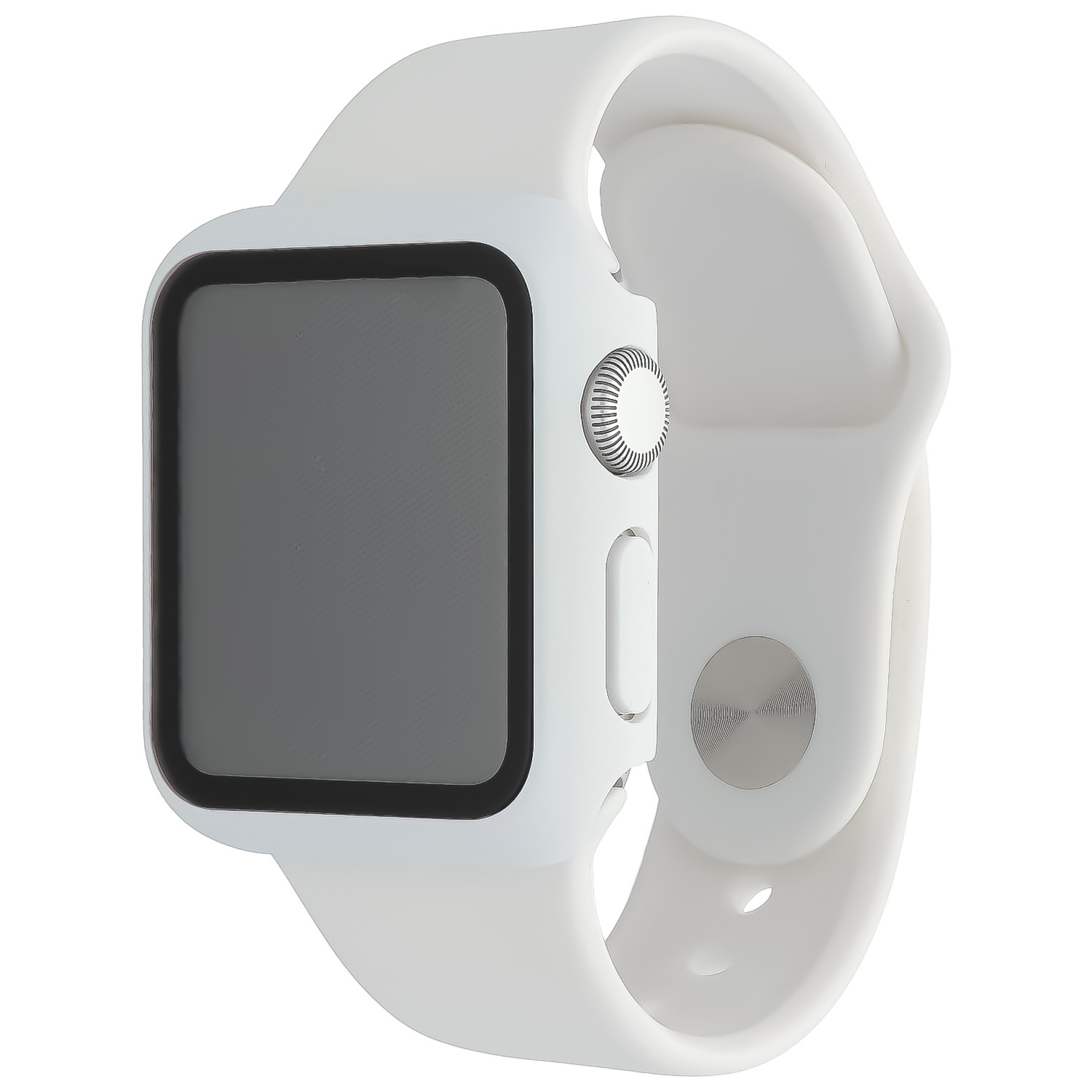 Étui rigide Apple Watch - blanc