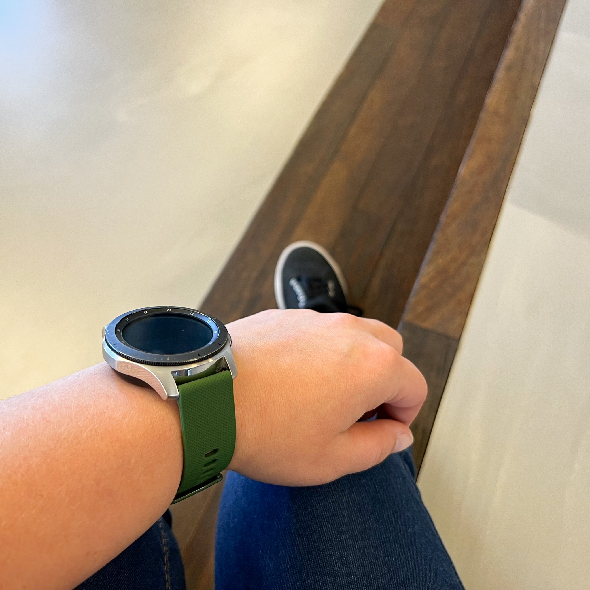 Bracelet sport boucle Samsung Galaxy Watch - vert