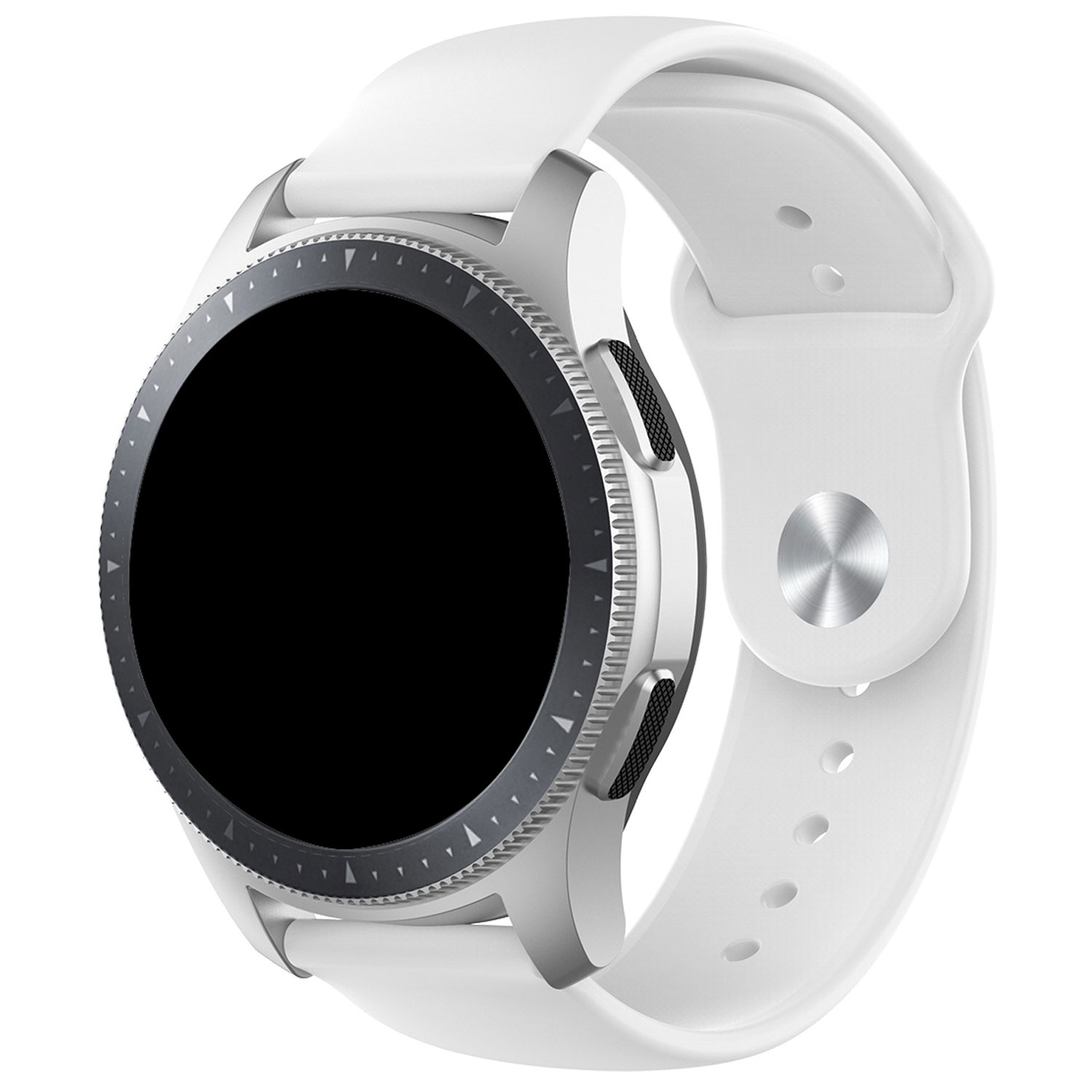 Bracelet de silicone Samsung Galaxy Watch 5 Pro - blanc