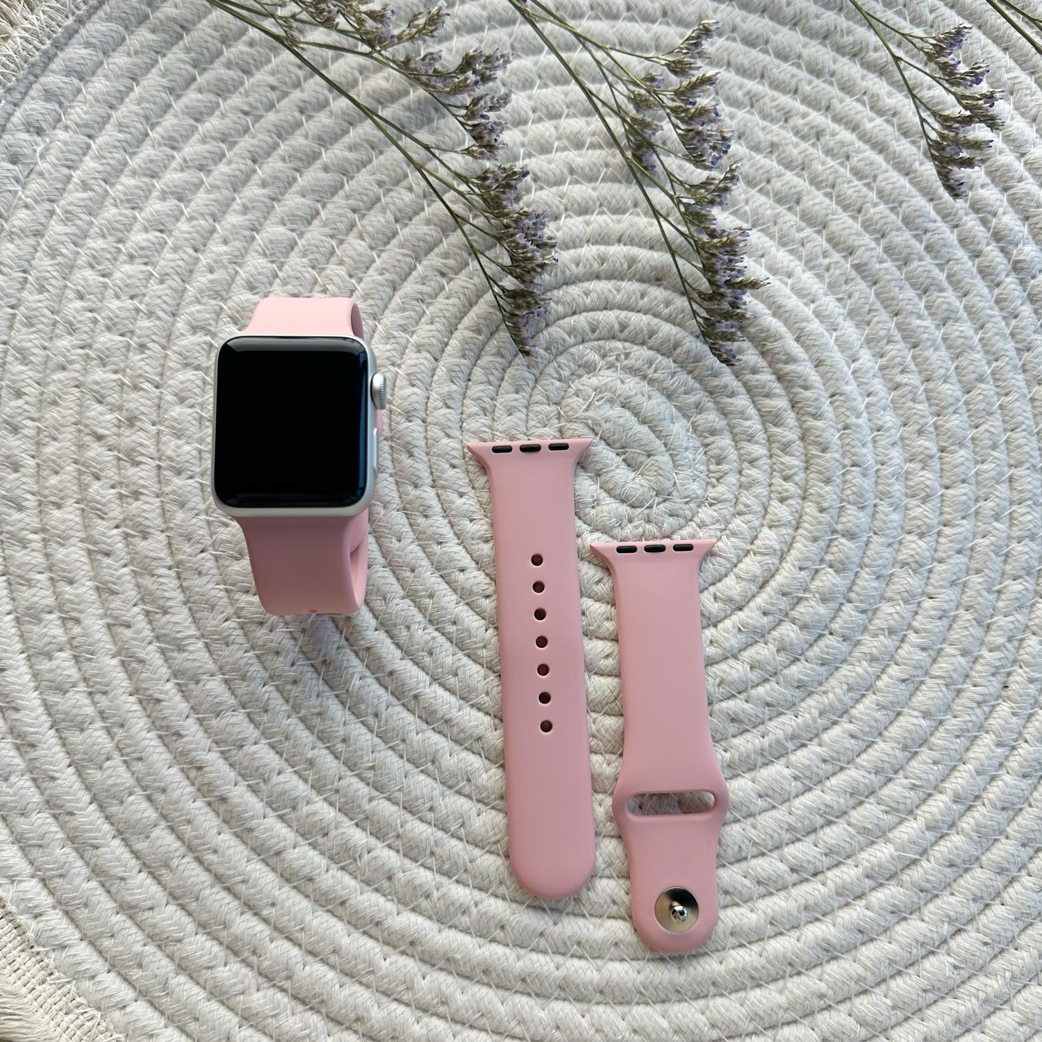 Bracelet sport Apple Watch - rose