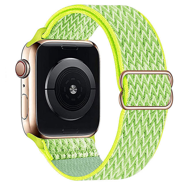 Bracelet nylon solo Apple Watch - jaune