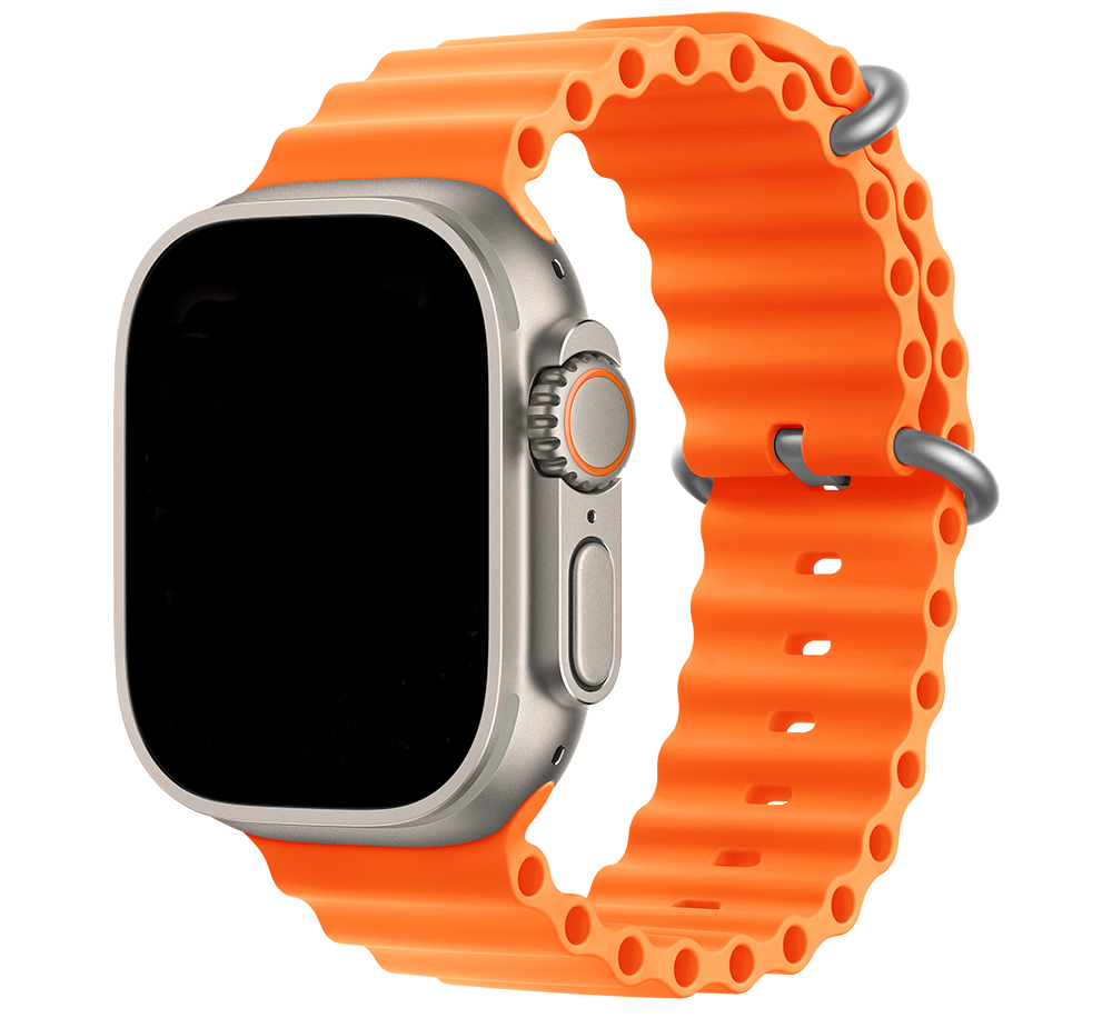 Bracelet sport Océan Apple Watch - orange