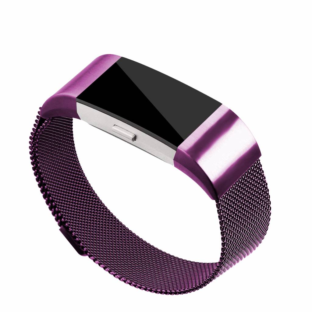 Bracelet milanais Fitbit Charge 2 - violet