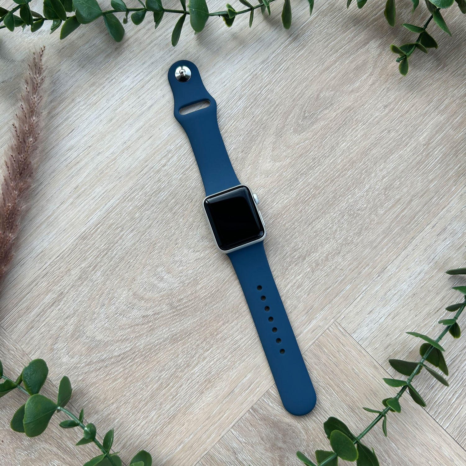 Bracelet sport Apple Watch - bleu orage