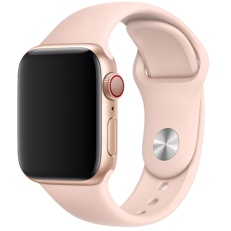 Bracelet sport Apple Watch - rose sable