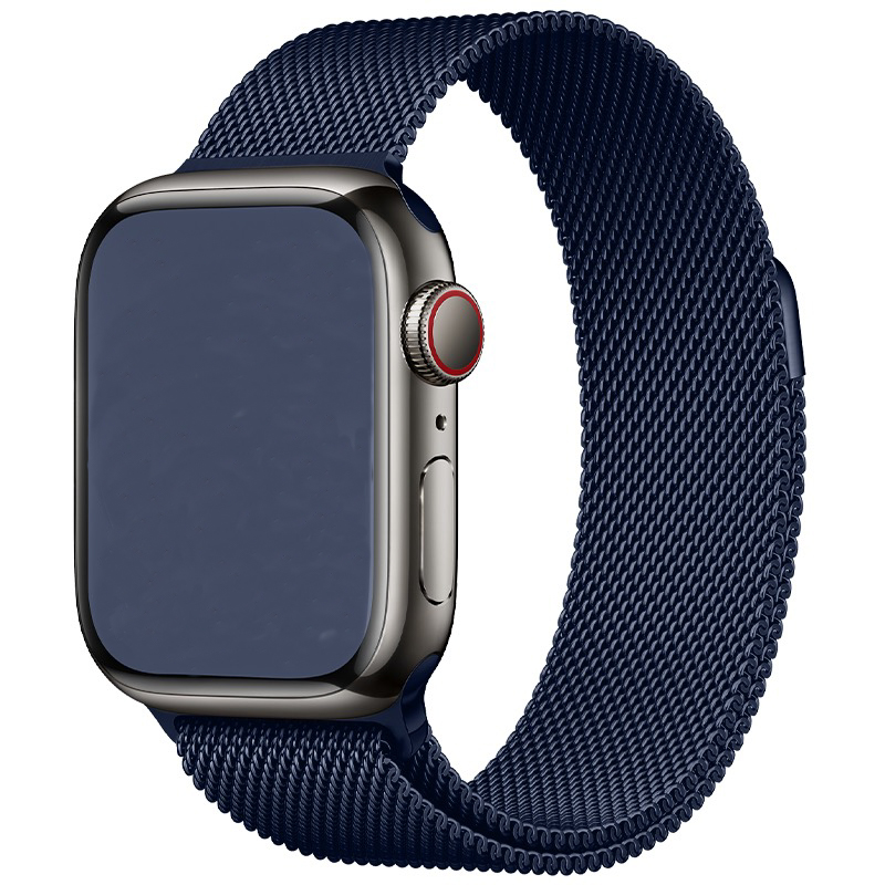 Bracelet milanais Apple Watch - minuit