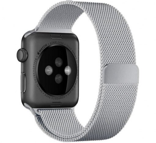 Bracelet milanais Apple Watch - argent
