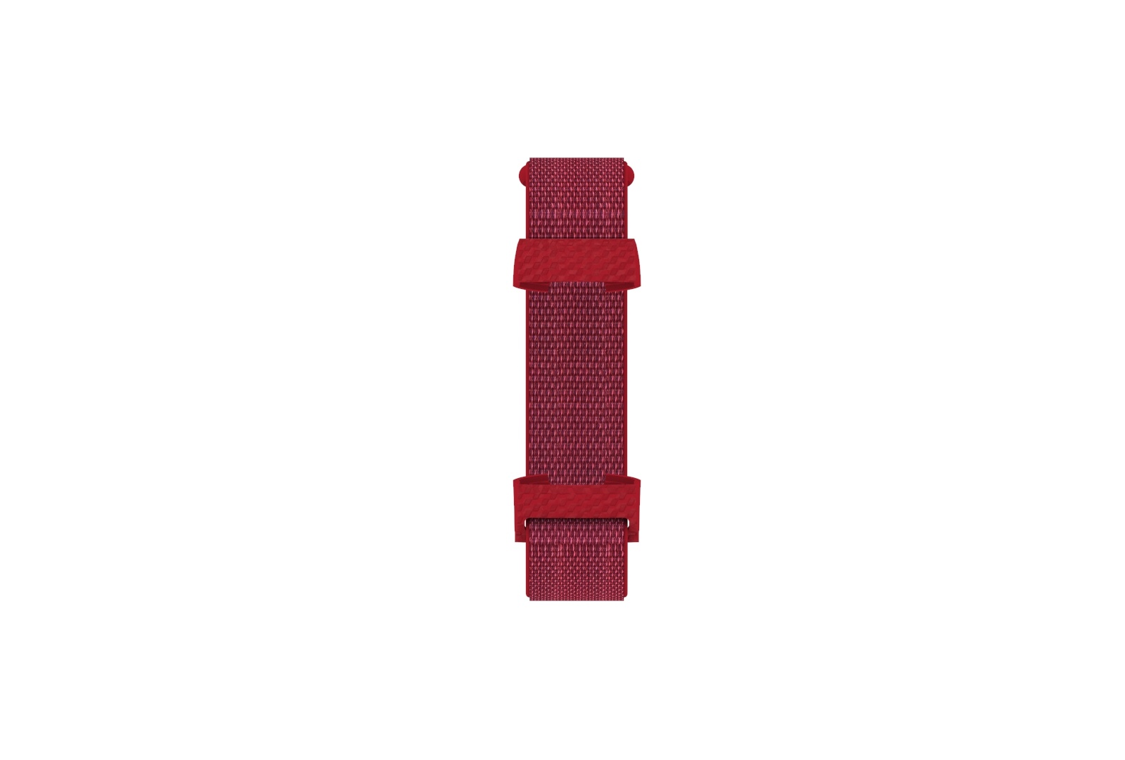 Bracelet boucle sport en nylon Fitbit Charge 3 & 4 - rouge