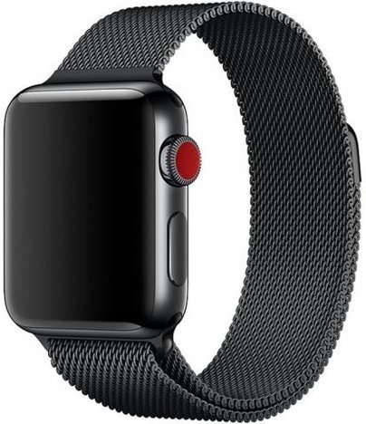 Noir Apple Watch pack avantage - 3x