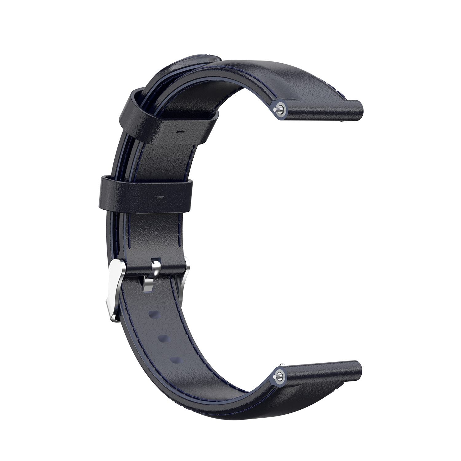 Bracelet en cuir Huawei Watch GT- bleu foncé