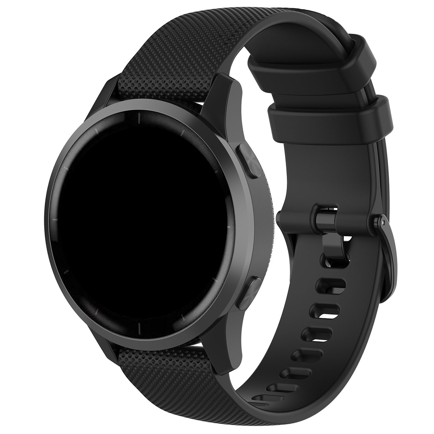 Bracelet silicone à boucle Samsung Galaxy Watch 4 Classic - noir