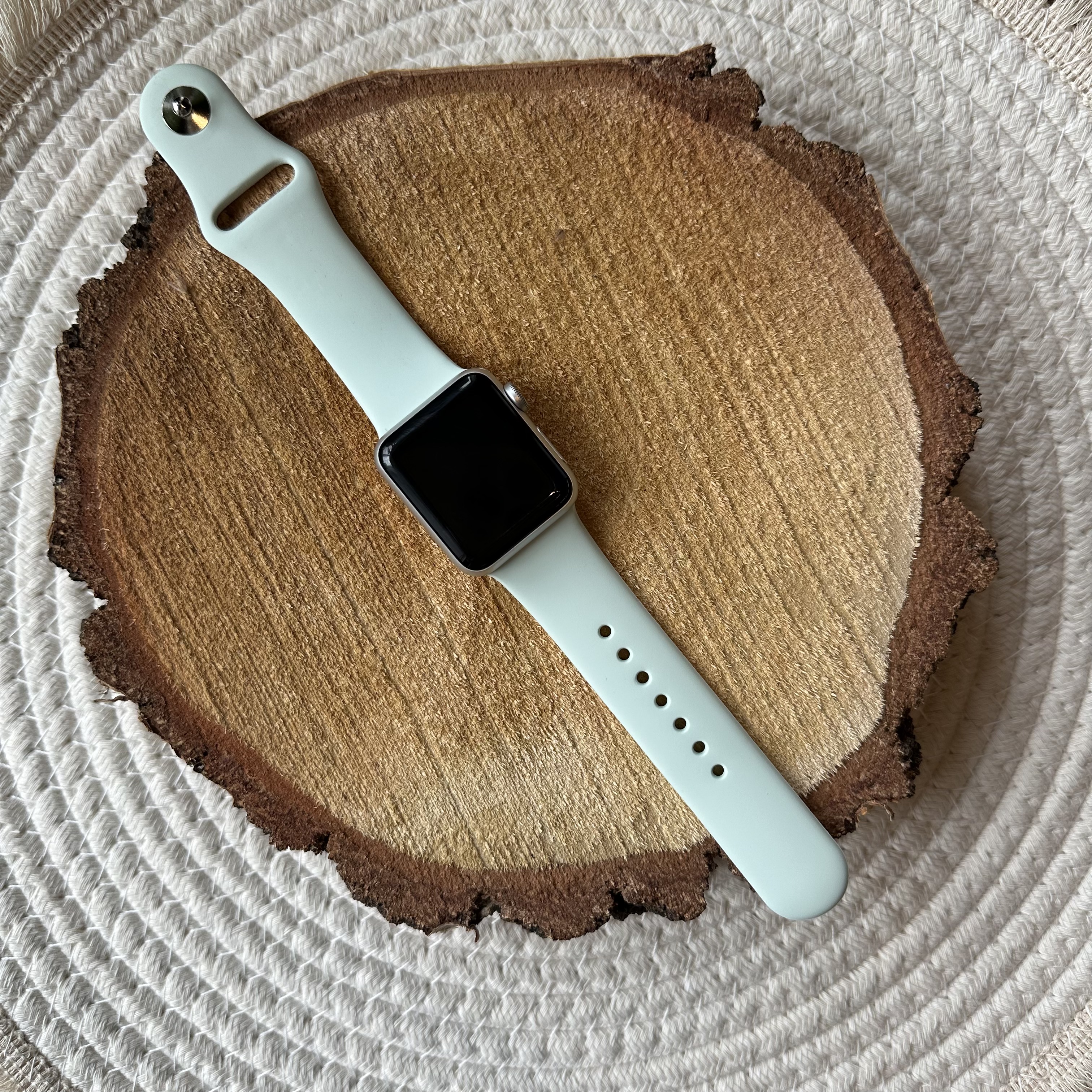 Bracelet sport Apple Watch - menthe douce