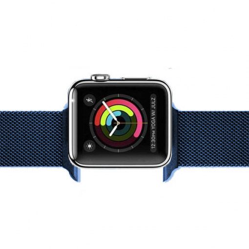 Bracelet milanais Apple Watch - bleu