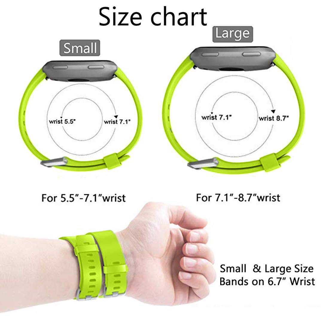 Bracelet sport Fitbit Versa - vert