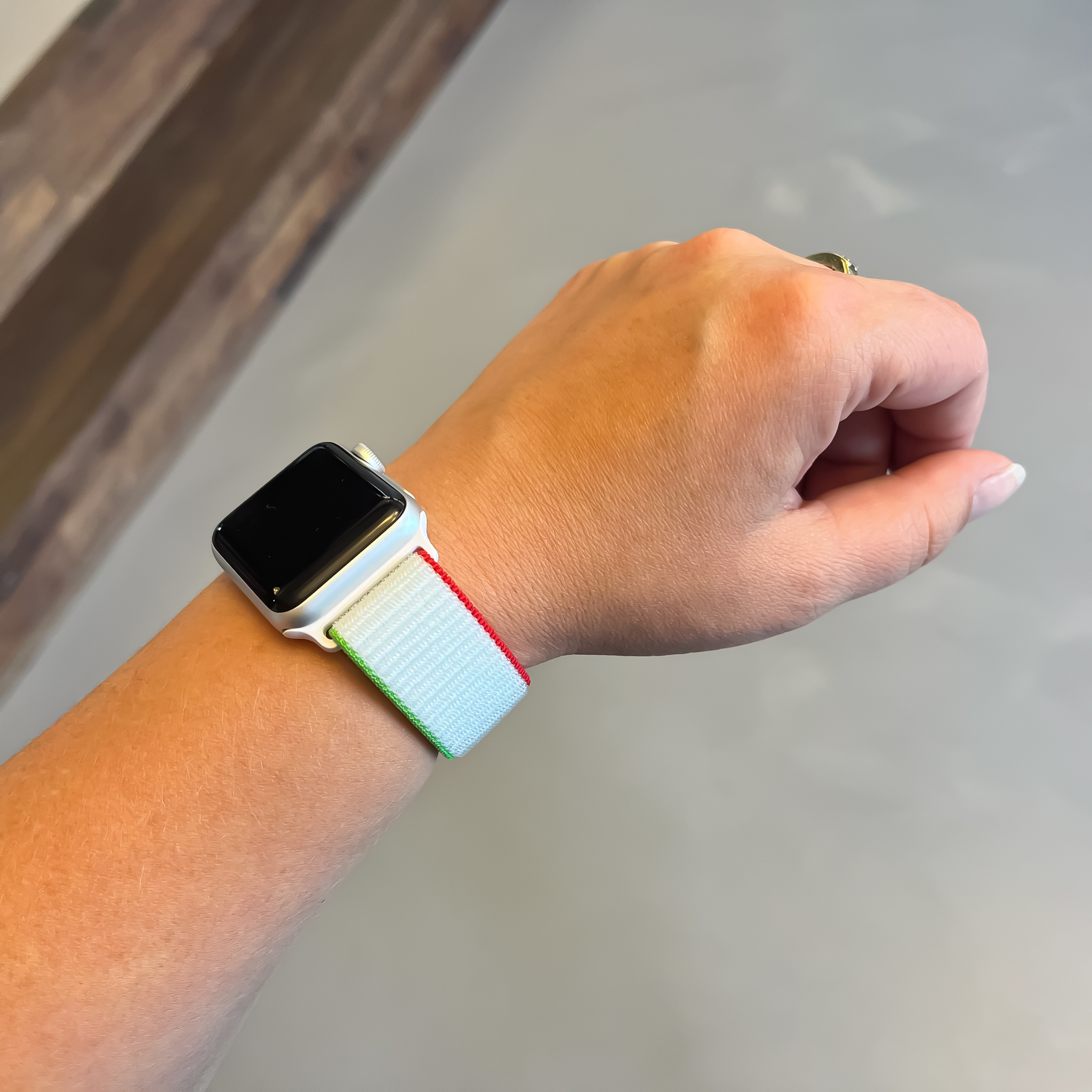 Bracelet boucle sport en nylon Apple Watch - Mexique