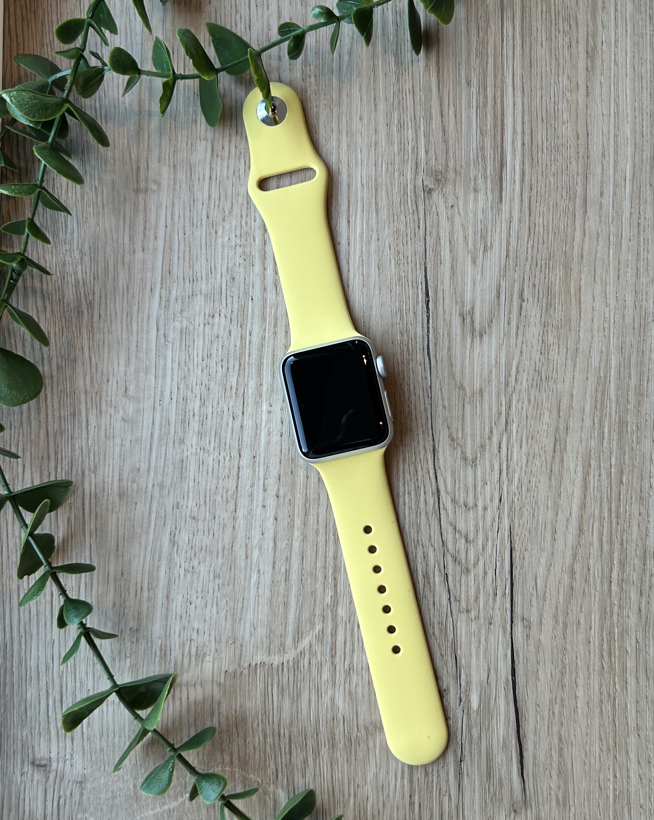 Bracelet sport Apple Watch - citron
