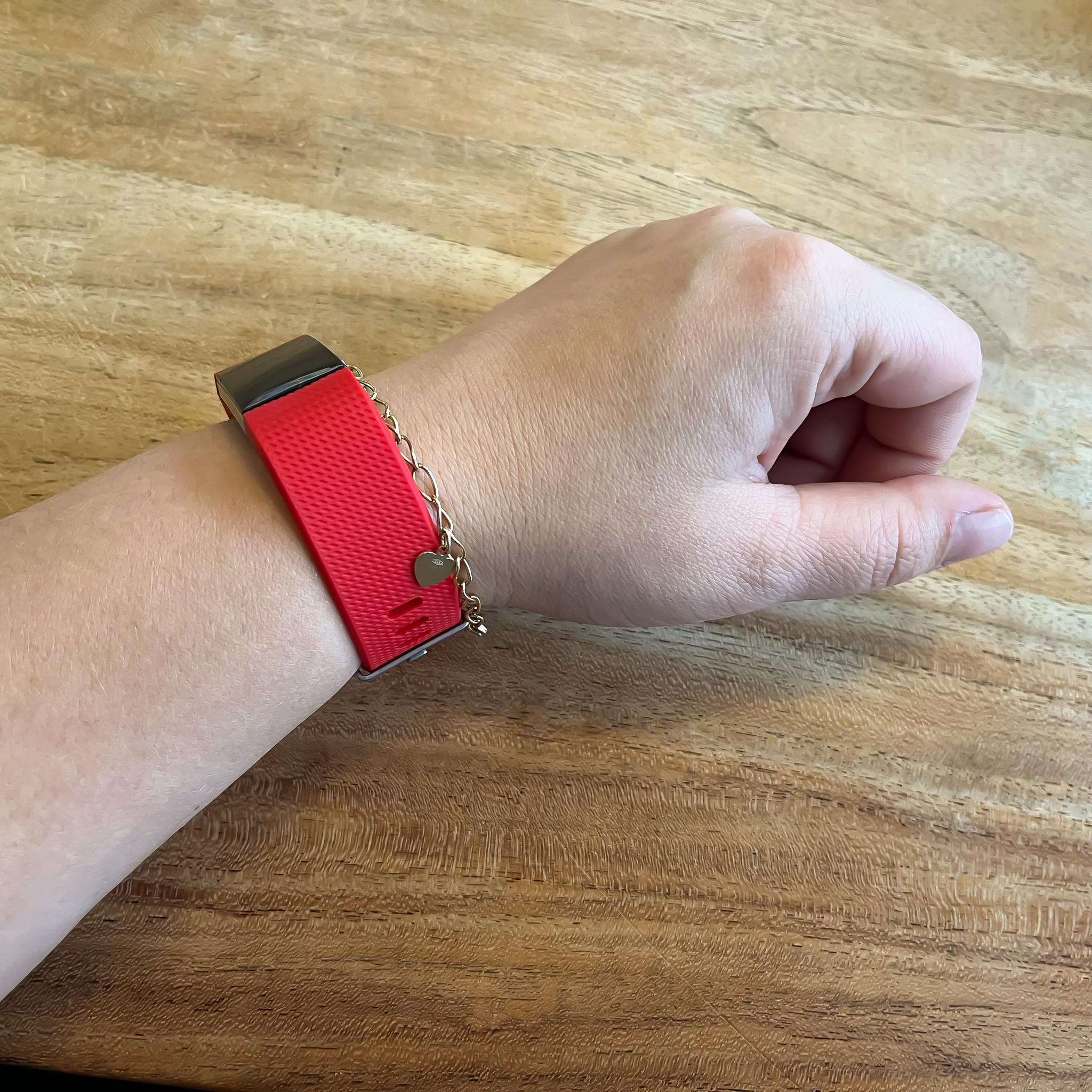 Bracelet sport Fitbit Charge 2 - rouge