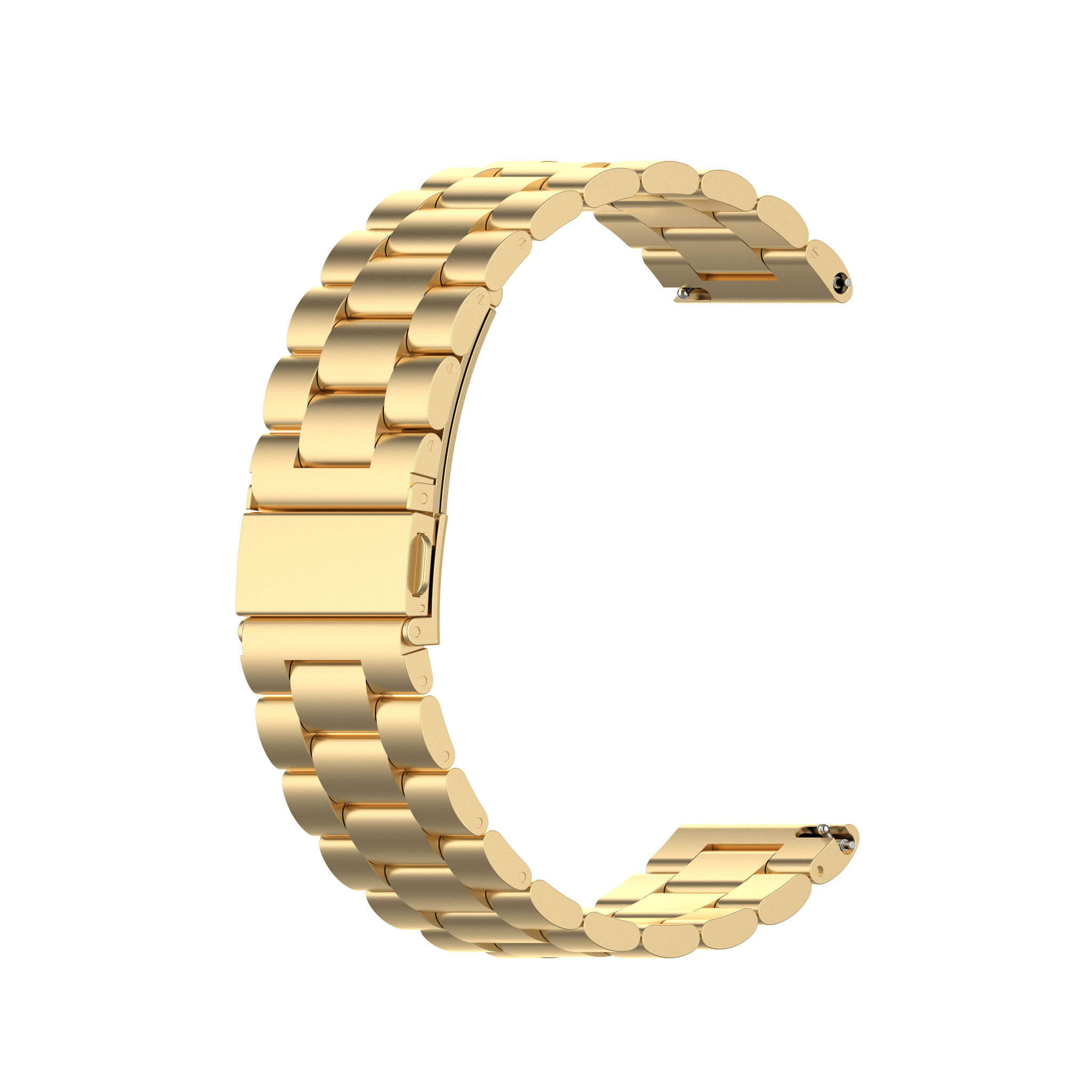 Bracelet acier perles Huawei Watch GT - or
