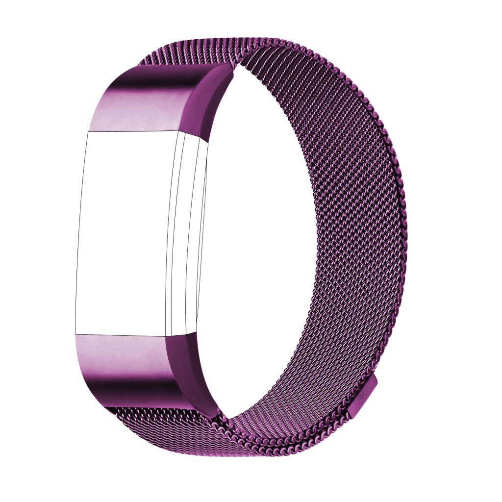 Bracelet milanais Fitbit Charge 2 - violet
