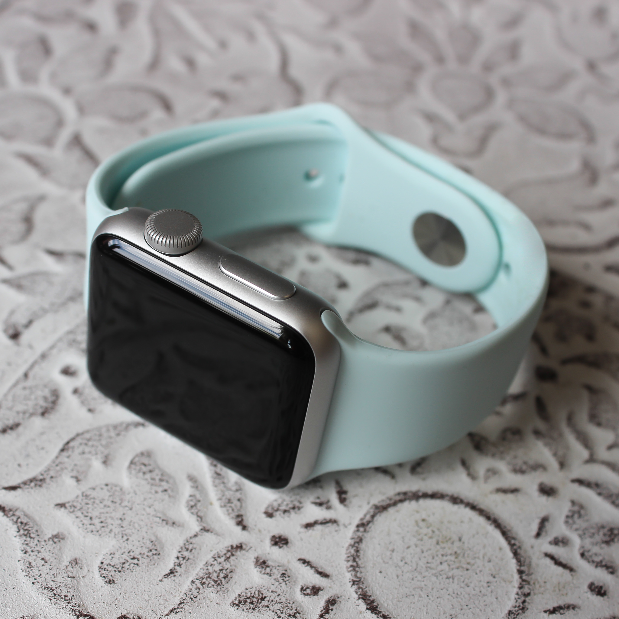 Bracelet sport Apple Watch - vert spray