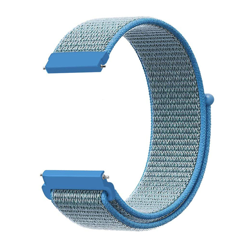 Bracelet boucle sport en nylon Samsung Galaxy Watch - bleu tahou