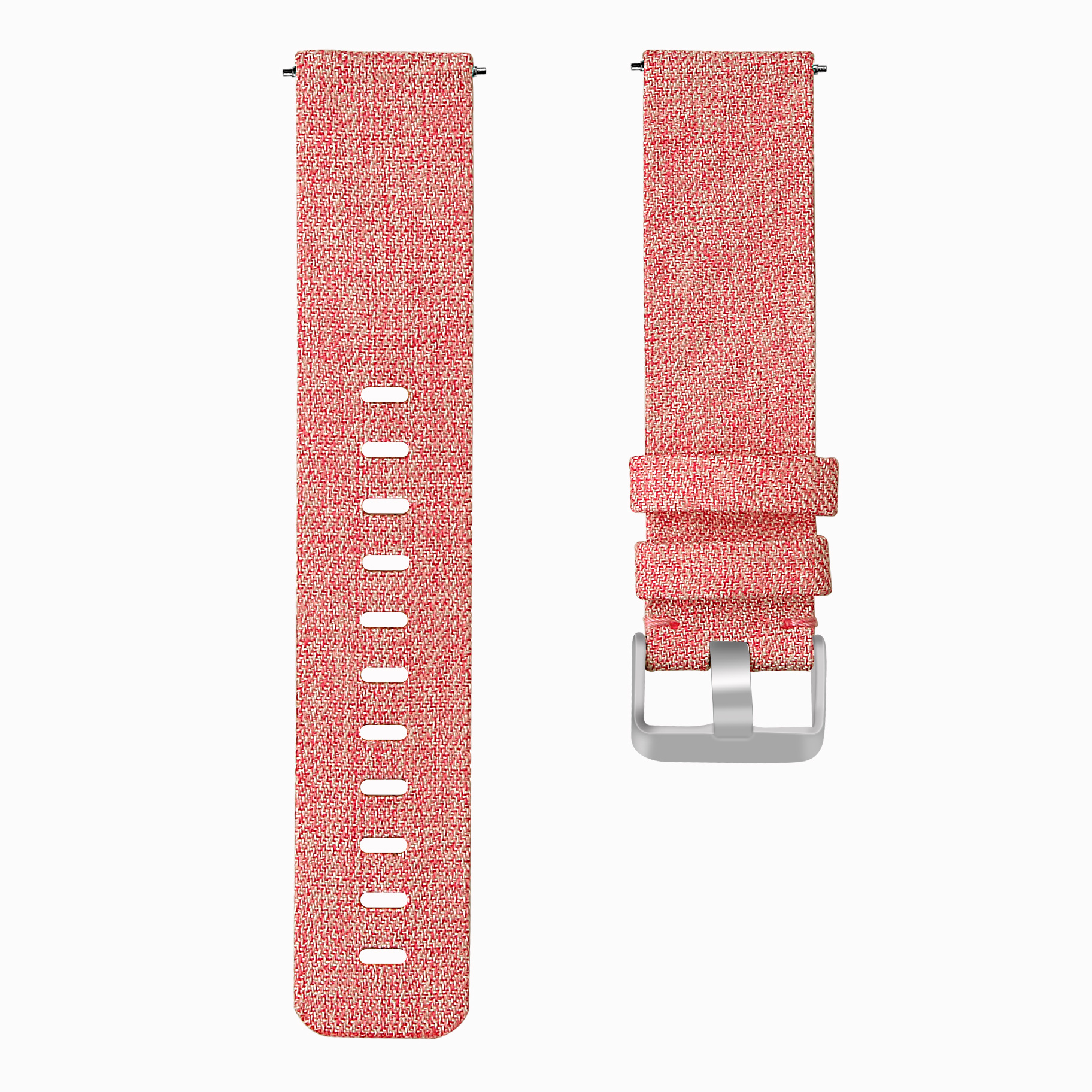 Bracelet boucle sport en nylon Fitbit Versa - orange