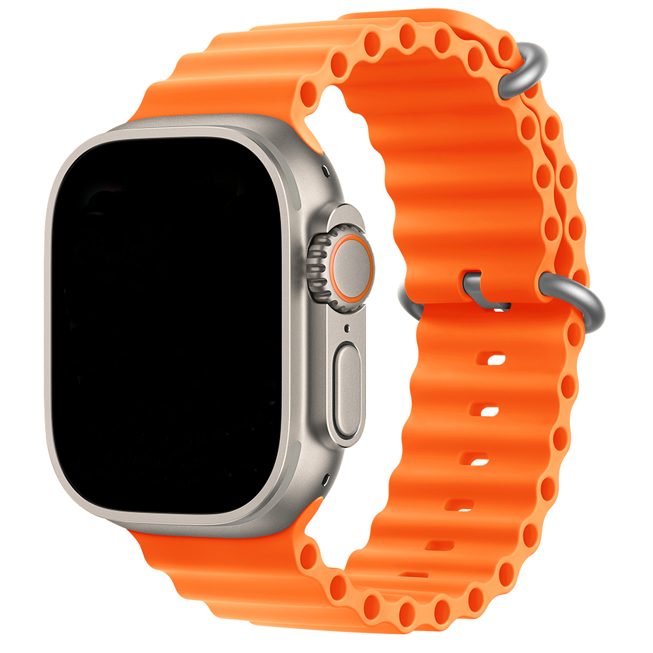 Bracelet sport Océan Apple Watch - orange