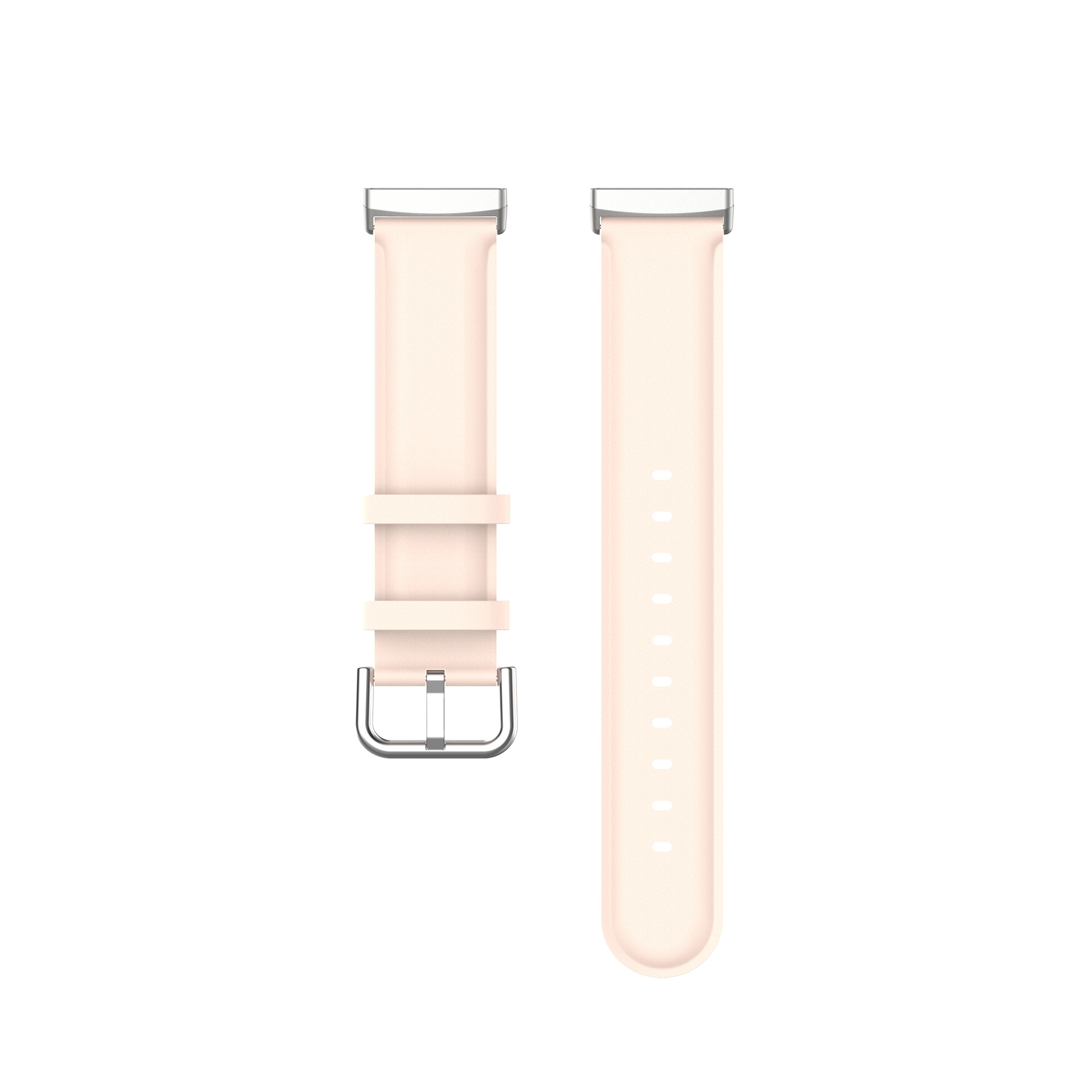 Bracelet en cuir Fitbit Versa 3 / Sense - rose