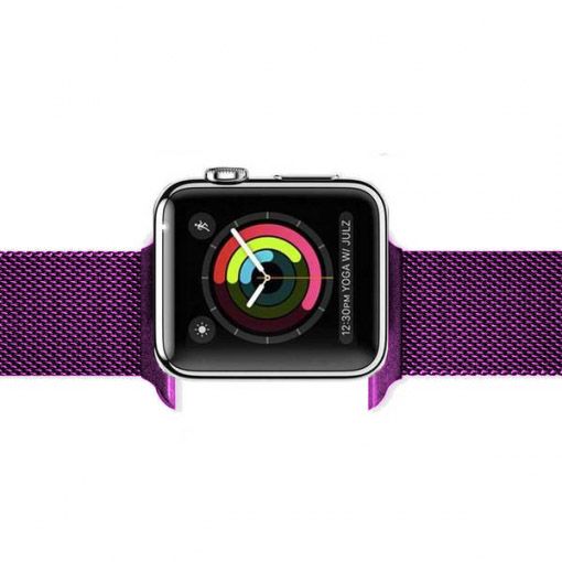 Bracelet milanais Apple Watch - violet
