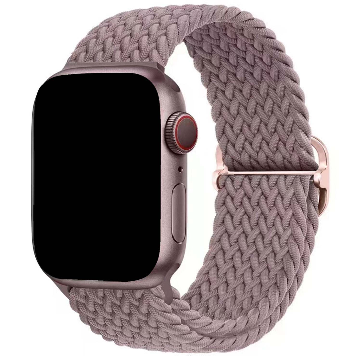 Bracelet à boucle tressée en nylon Weavy Apple Watch