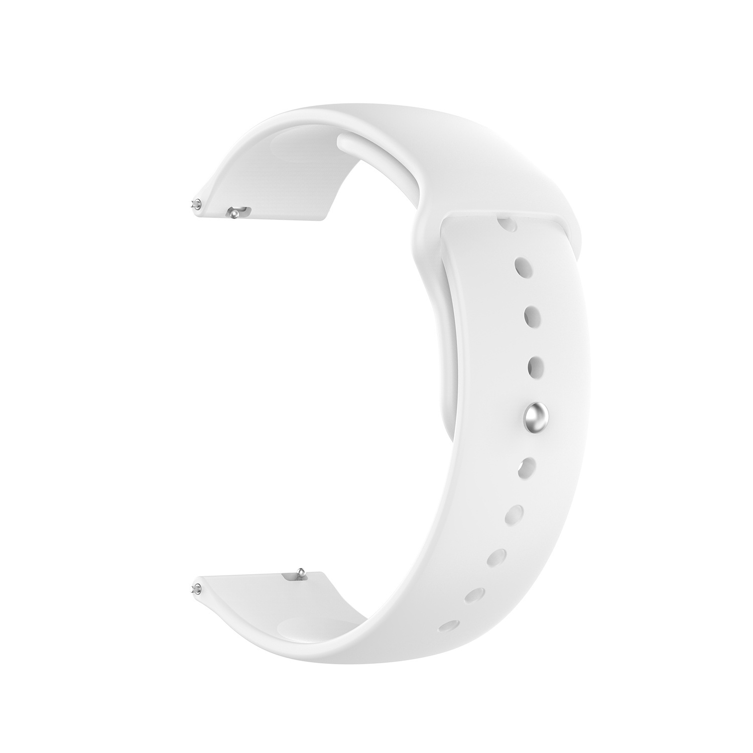 Bracelet sport en silicone Samsung Galaxy Watch - blanc