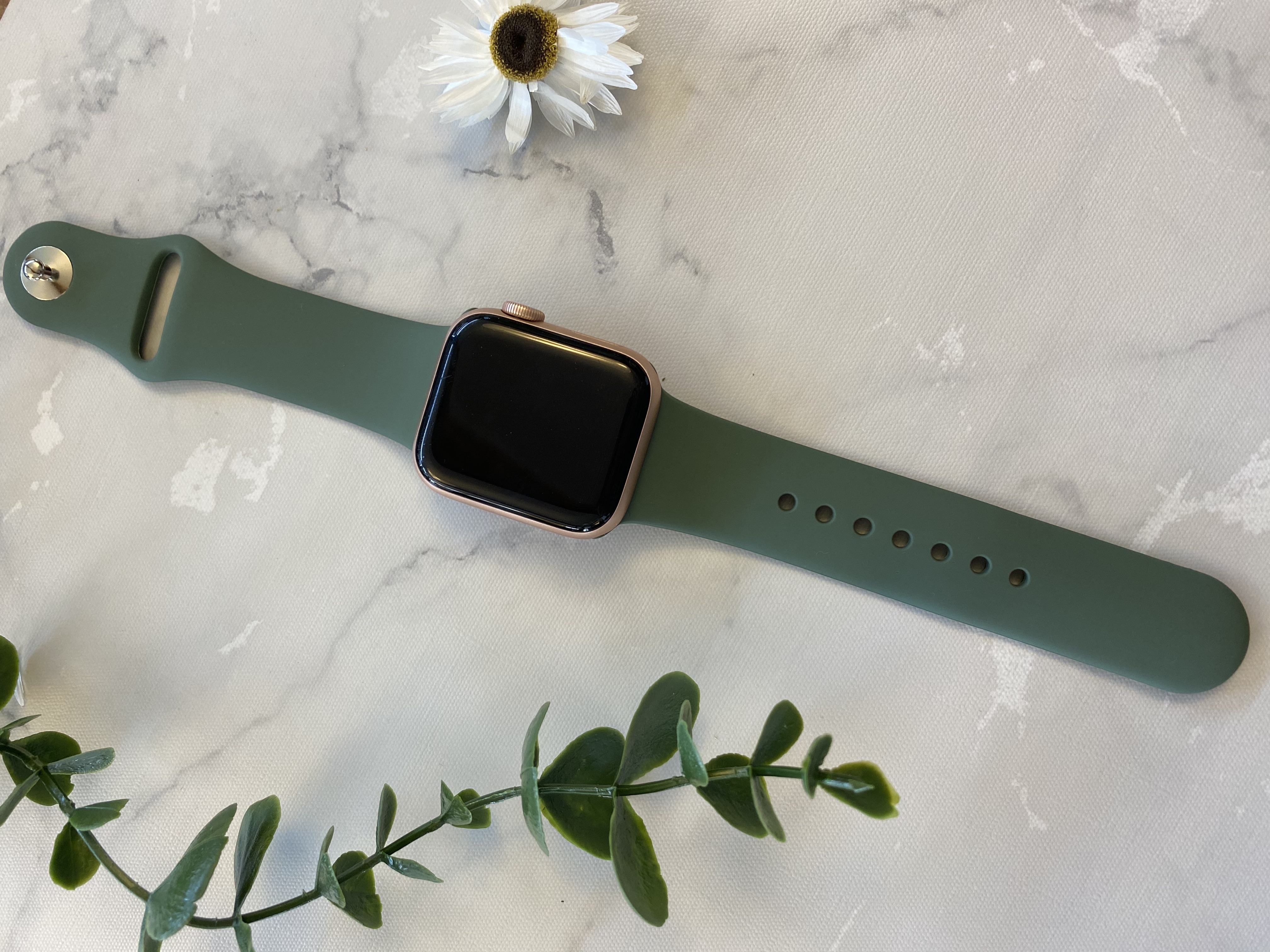 Bracelet sport Apple Watch - olive