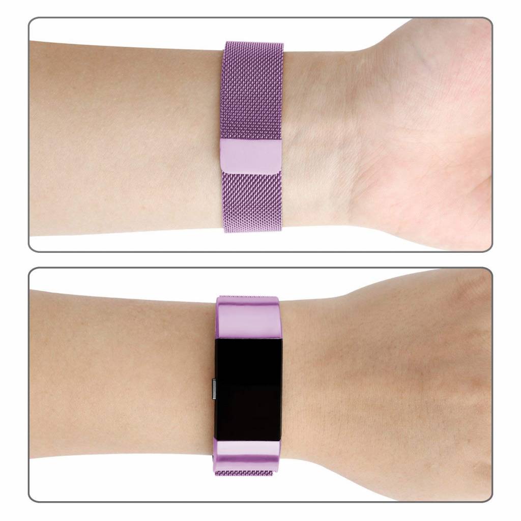 Bracelet milanais Fitbit Charge 2 - lavande