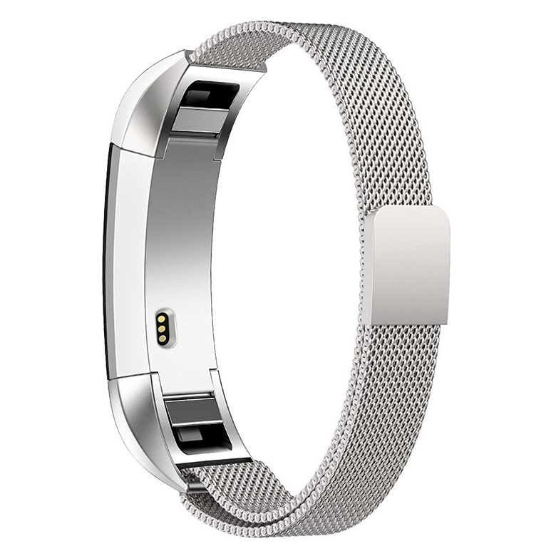 Bracelet milanais Fitbit Alta - argent