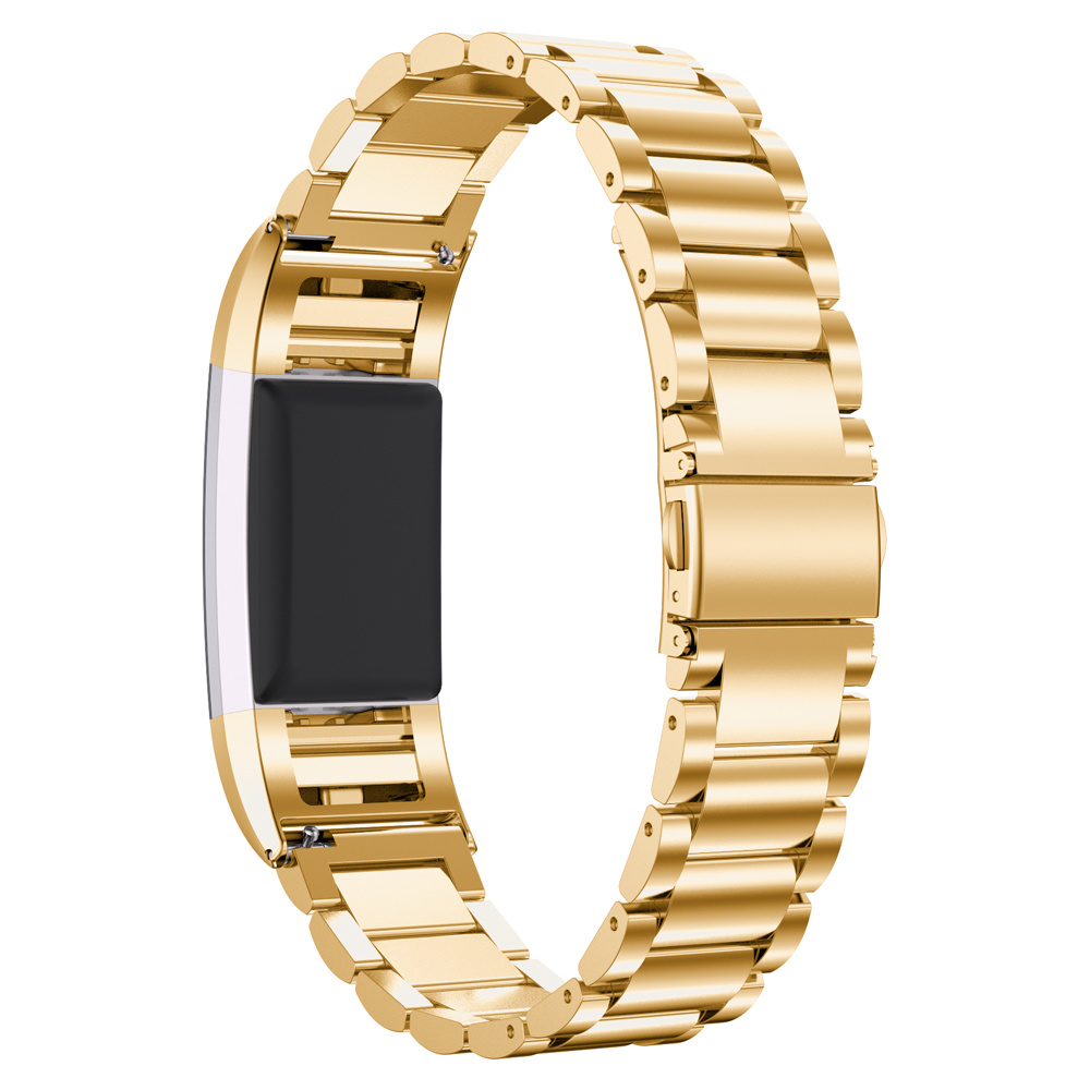 Bracelet acier perles Fitbit Charge 2 - or