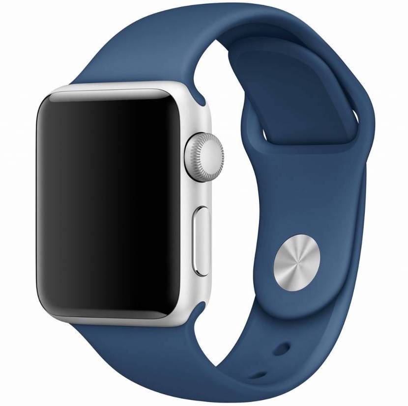 Bracelet sport Apple Watch - bleu océan