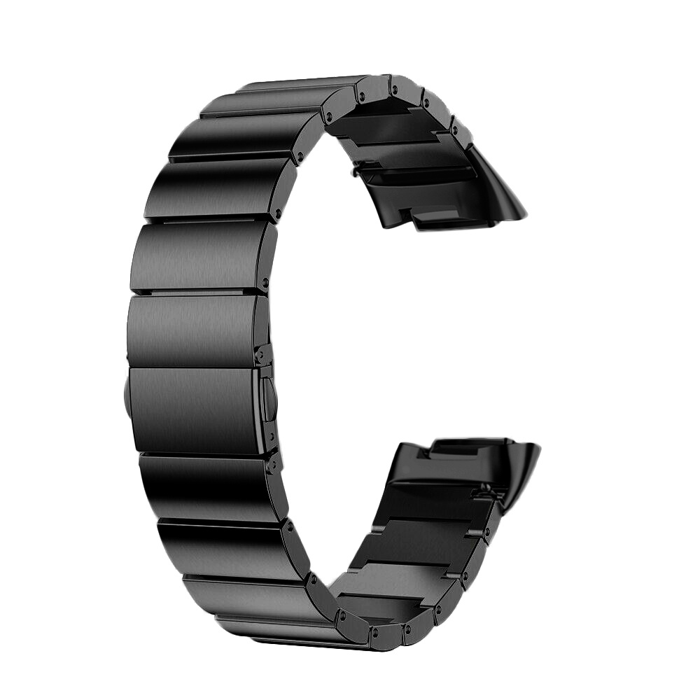 Bracelet acier maillons Fitbit Charge 5 - noir