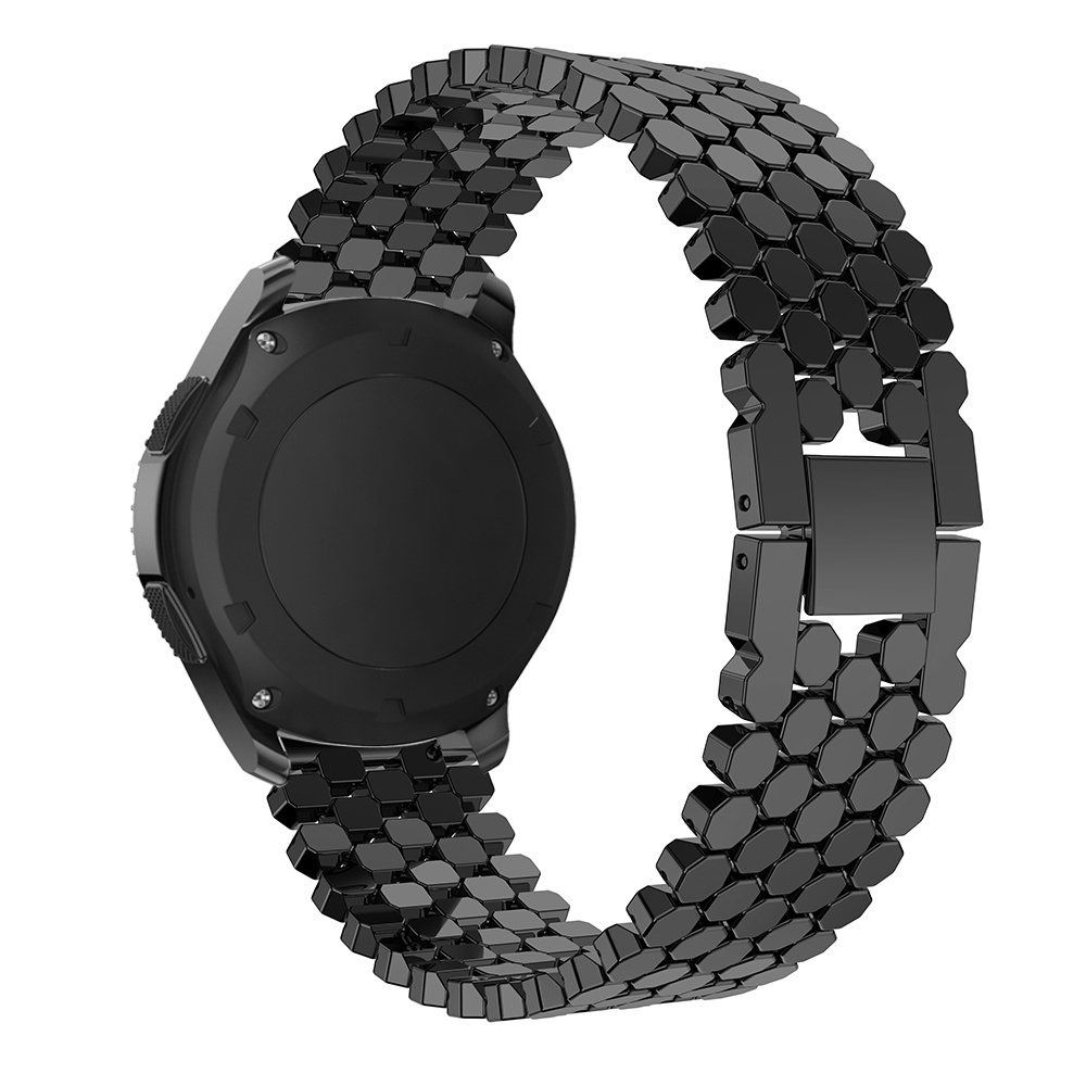 Bracelet acier poisson Huawei Watch GT - noir