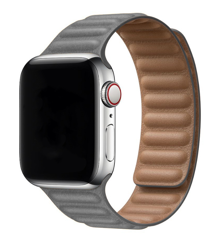 Bracelet sport solo côtelé Apple Watch - gris