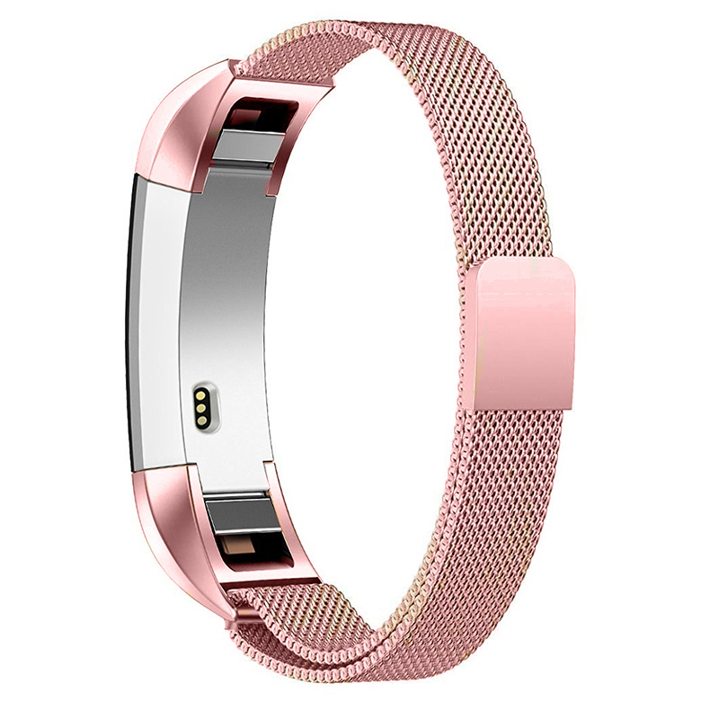 Bracelet milanais Fitbit Alta - rose